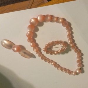 Pink pearl set